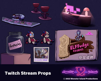 Monster Island Props